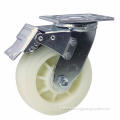 Heavy Duty Nylon Caster Full Brake